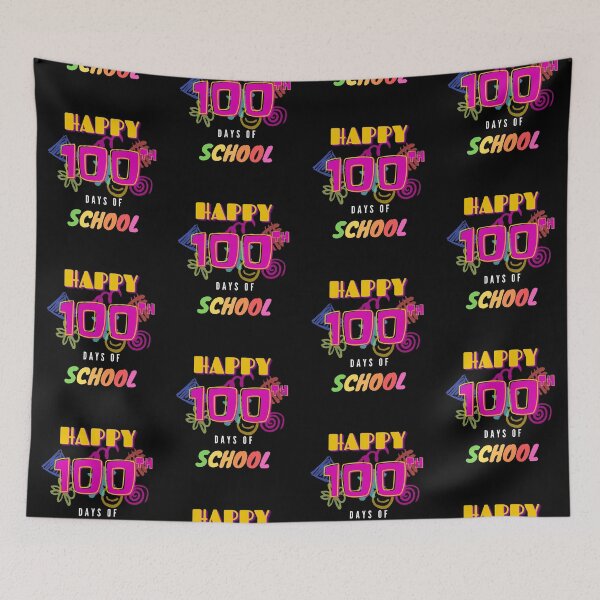 Item preview, Happy 100th days of school. - 100th day school designed and sold by Paint84.