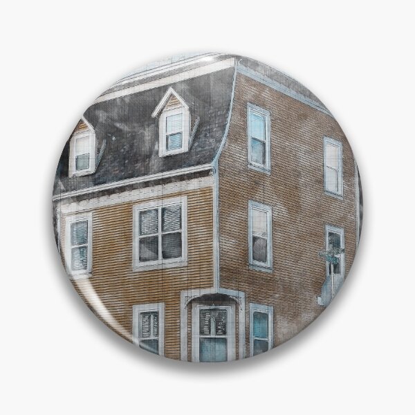Item preview, Colourful Townhouses in St. John's, newfoundland, canada designed and sold by erikallen920.