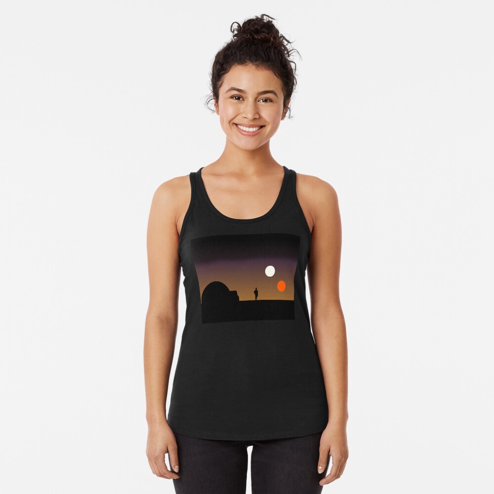 Vista previa del artículo con la obra «Camiseta con espalda nadadora», diseñado y vendido por rorkstarmason.