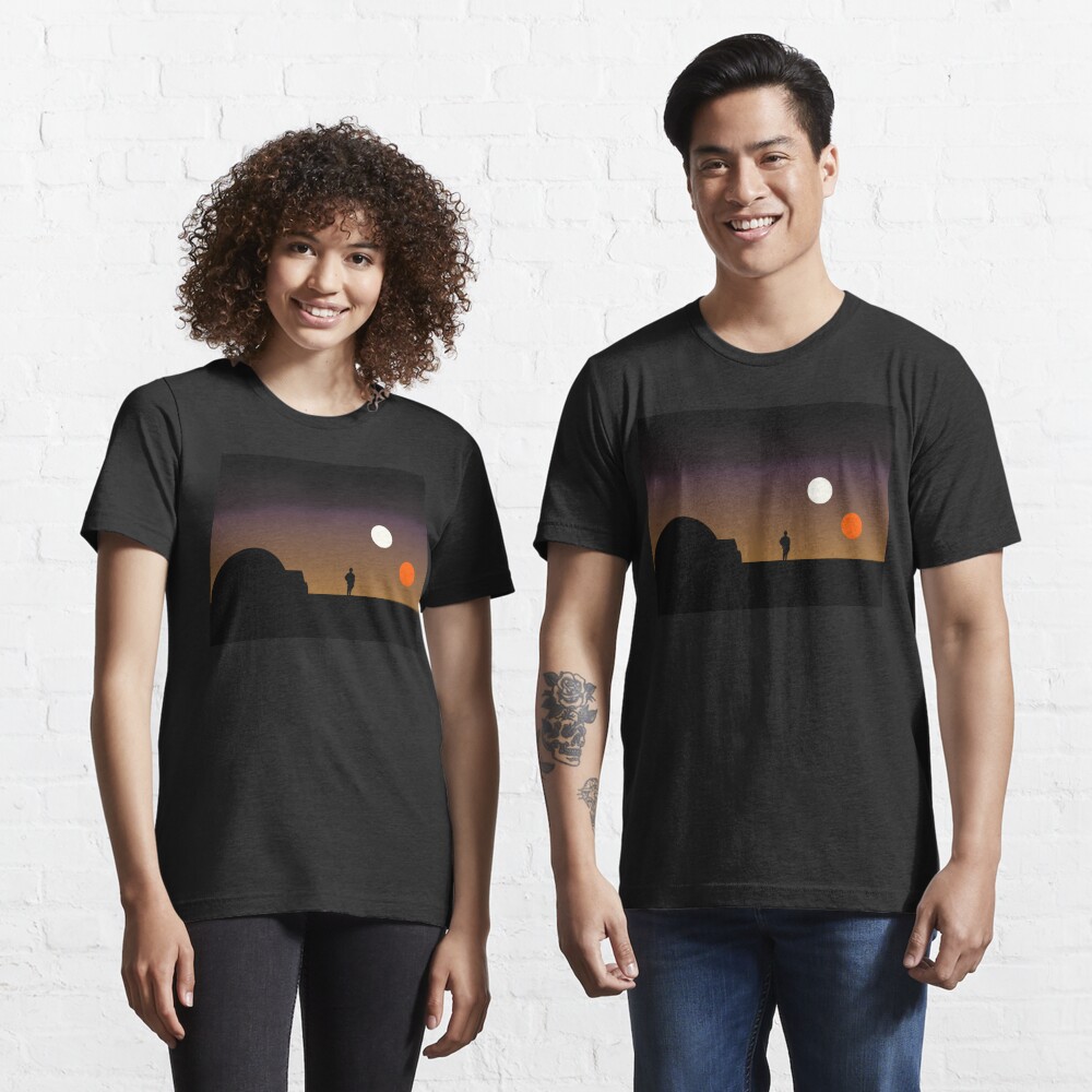 Vista previa del artículo con la obra «Camiseta esencial», diseñado y vendido por rorkstarmason.