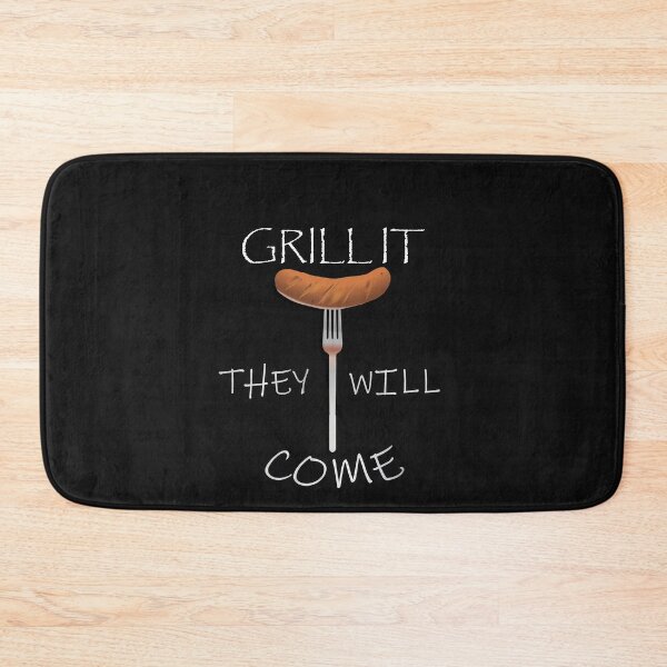 Item preview, Funny Grill It They Will Come BBQ Dad Joke designed and sold by Cute & Sassy Custom Gifting Boutiques.