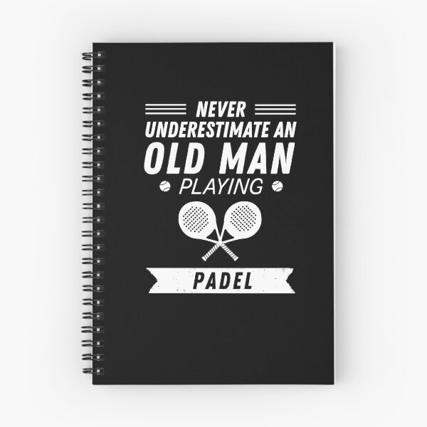 Item preview, Never Underestimate An Old Man Playing Padel Tennis v3 designed and sold by FunSilly.
