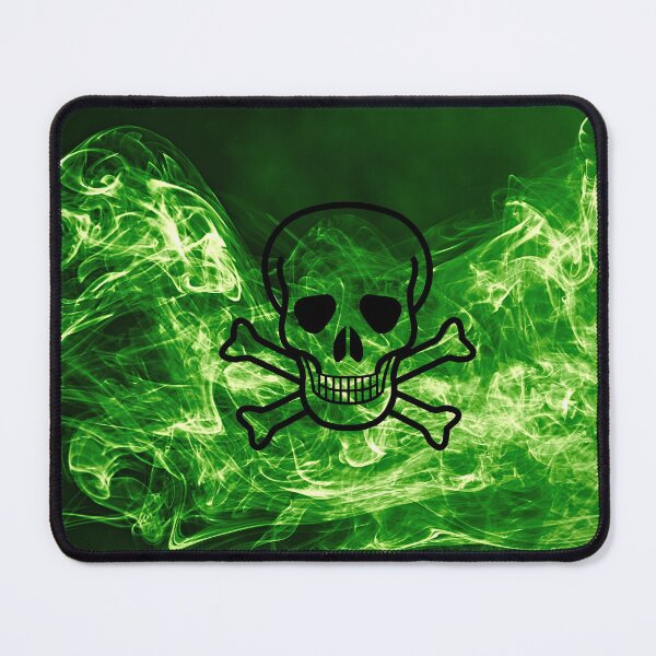 Item preview, Devil Toxic Abstract Gas Smoke Art Green designed and sold by MAEffects.
