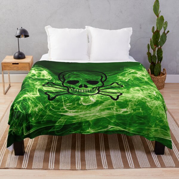 Item preview, Devil Toxic Abstract Gas Smoke Art Green designed and sold by MAEffects.