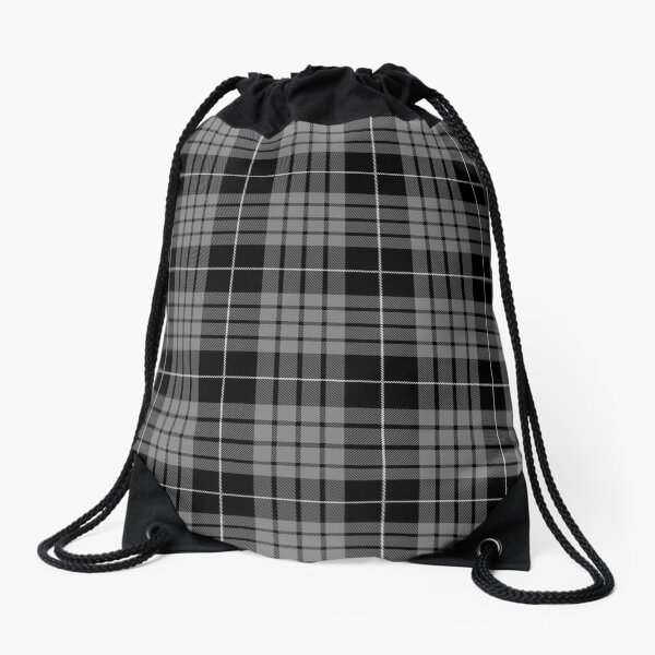 Aperçu de l'œuvre Tartan gris et noir, plaid créée et vendue par iclipart.