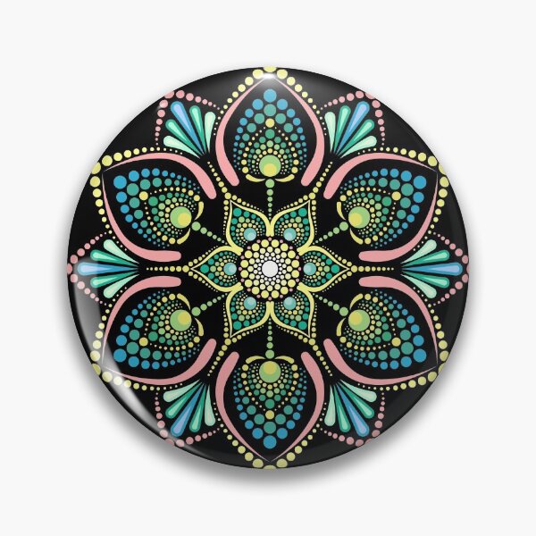 Item preview, "Visions" dot mandala designed and sold by ColorDropsM.
