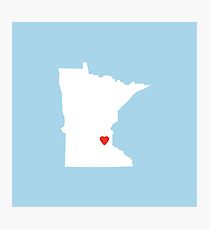 Minnesota Love Photographic Print
