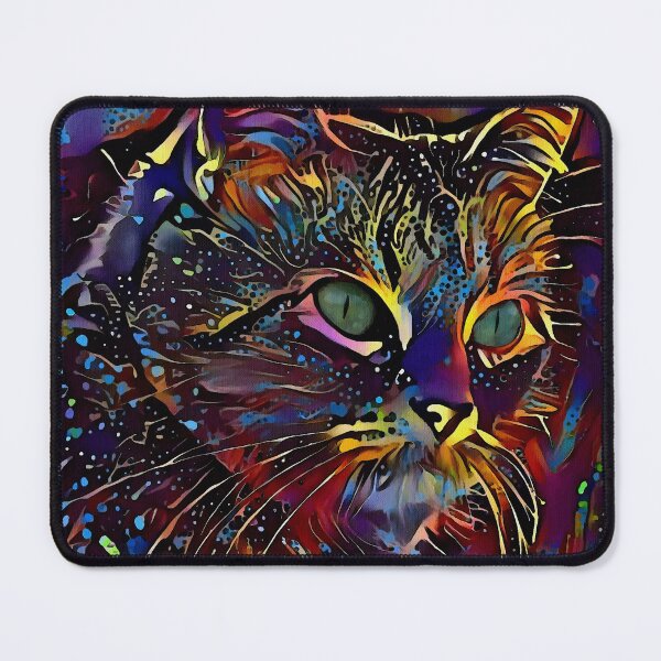 Item preview, Fitty, cat, chat, cat, kitty, lea roche paintings designed and sold by L. ROCHE.