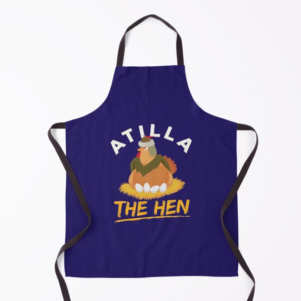 Artikelvorschau, Atilla die Henne Hun Lustiges Huhn Hühner entworfen und verkauft von jaygo.