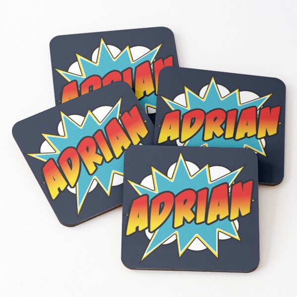 Item preview, Boys Adrian Comic Book Superhero Name designed and sold by Rixta82.