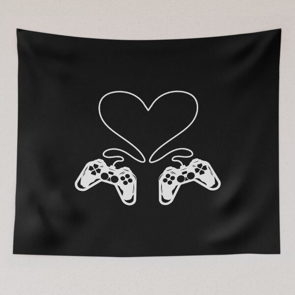 Item preview, Gamer Valentines Day Couple Matching designed and sold by ExcitedMood.