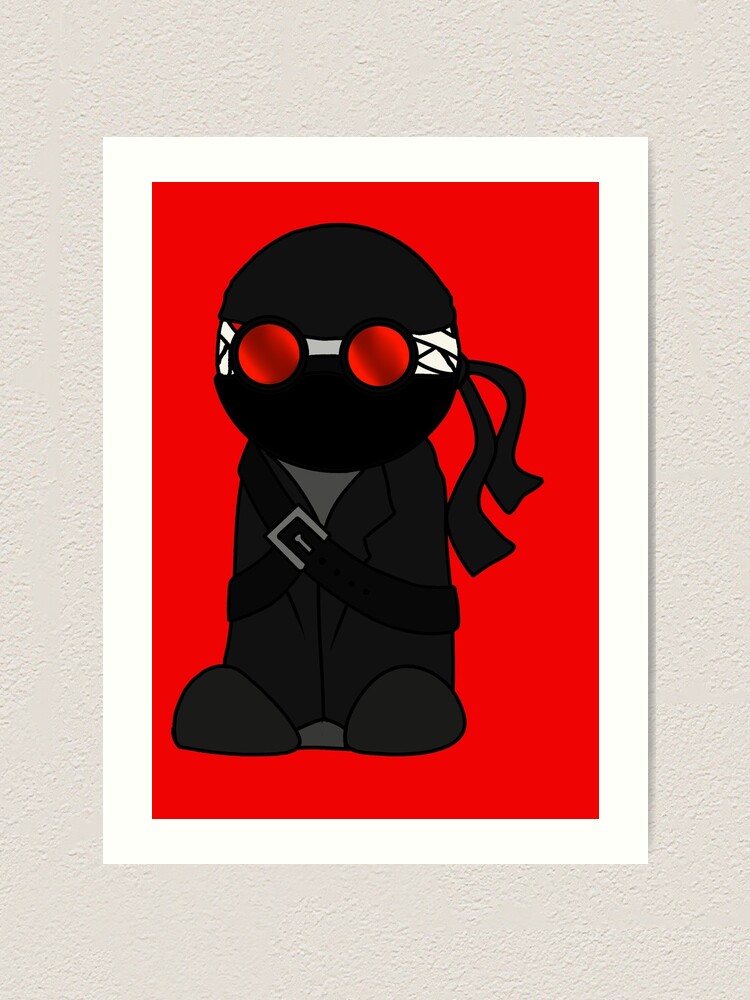 madness combat - hank | Art Board Print