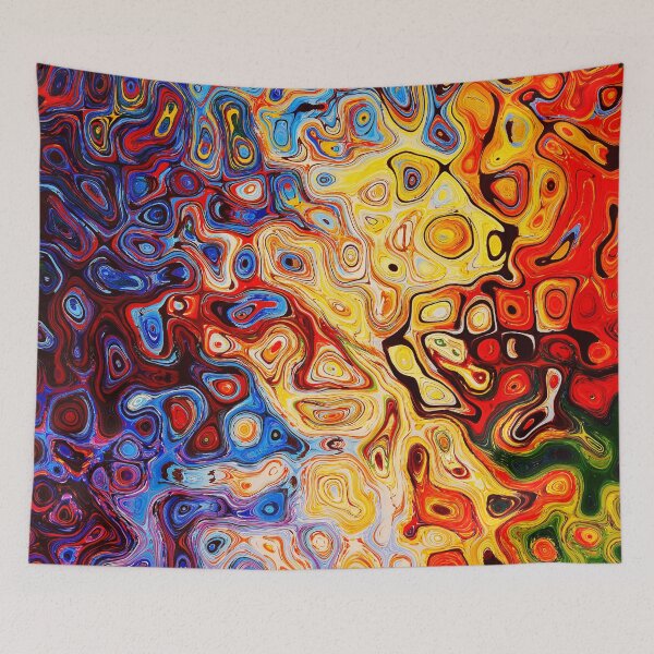 Item preview, abstract lava painting designed and sold by YStress.