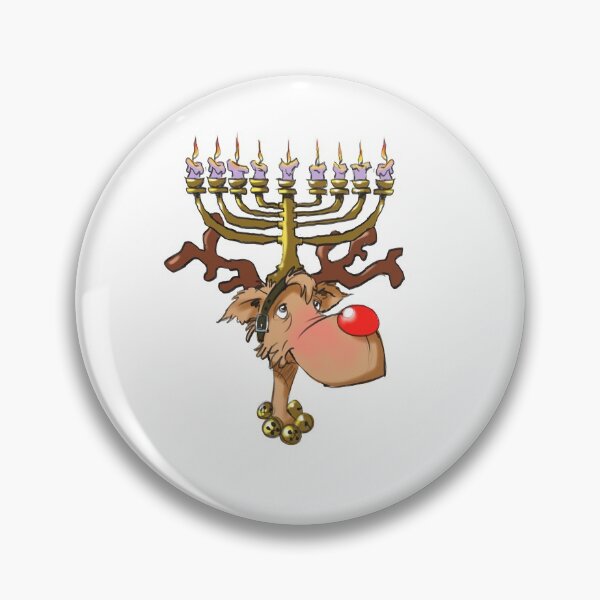 Item preview, Chanukiah reindeer 02  designed and sold by Tony Morgan.