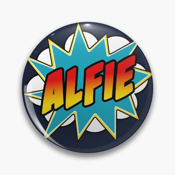 Item preview, Boys Alfie Comic Book Superhero Name designed and sold by Rixta82.