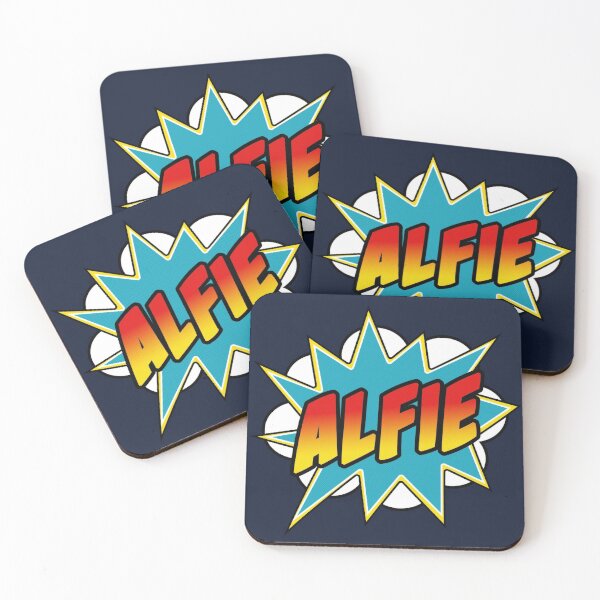 Item preview, Boys Alfie Comic Book Superhero Name designed and sold by Rixta82.