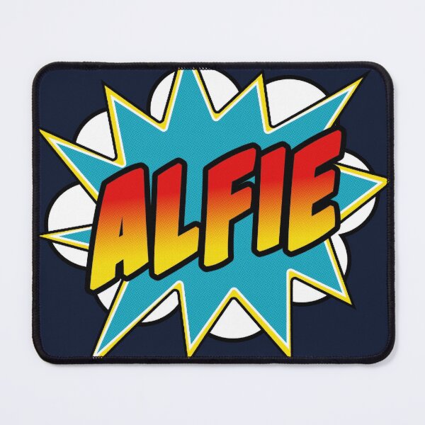 Item preview, Boys Alfie Comic Book Superhero Name designed and sold by Rixta82.