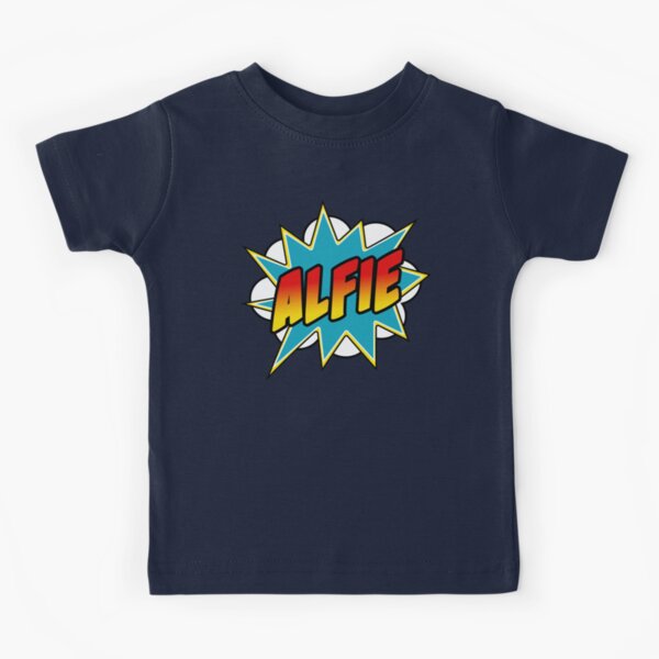 Item preview, Boys Alfie Comic Book Superhero Name designed and sold by Rixta82.
