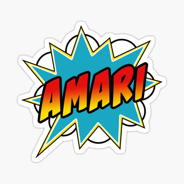 Aperçu de l'œuvre Nom de super-héros de bande dessinée pour garçons Amari créée et vendue par Rixta82.