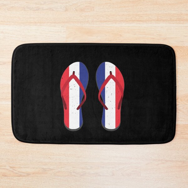Item preview, France Flag Flip-flop Frenchman Gift French designed and sold by Lenny Stahl.