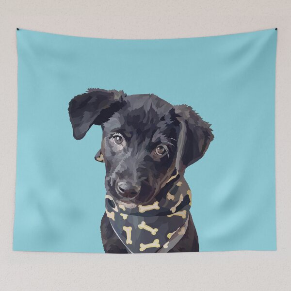 Item preview, Black Lab Puppy designed and sold by hegdesigns.