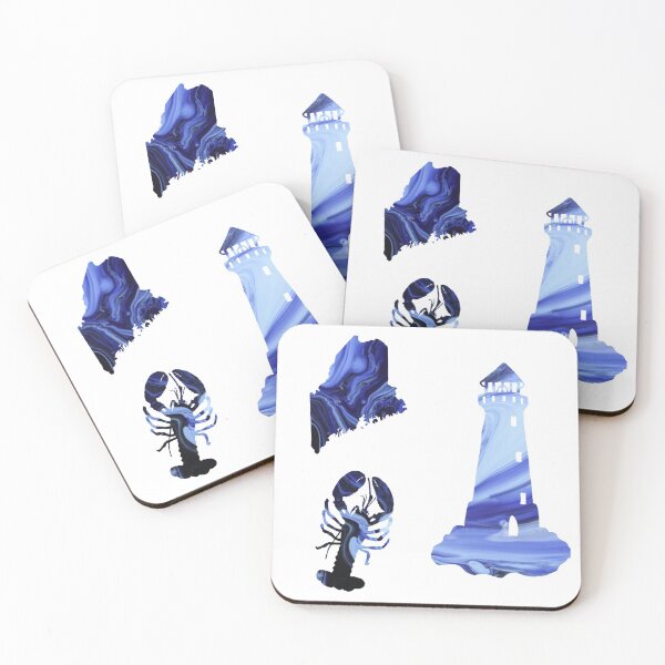 Item preview, State of Maine Sticker Pack  designed and sold by Dalaura.