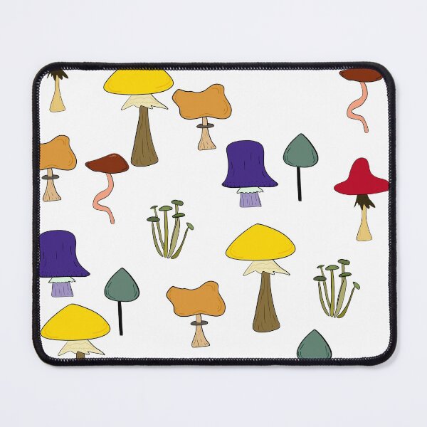Item preview, Bunch of mushrooms, rainbow mushrooms designed and sold by Addie-w-W.
