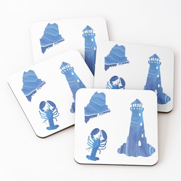 Item preview, State of Maine Sticker Pack  designed and sold by Dalaura.