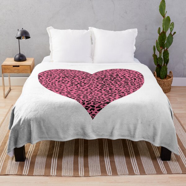 Item preview, Haute Leopard Heart With Pink Leopard Print designed and sold by HauteLeopard.