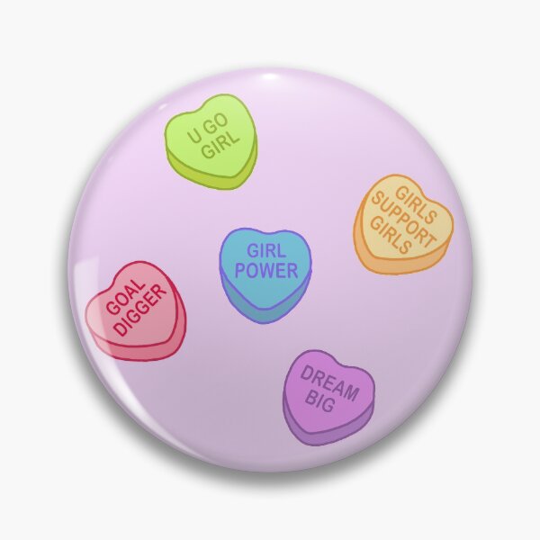 Item preview, Conversation Hearts - Girl Power - Sticker Pack - Valentines Day designed and sold by Nossikko.