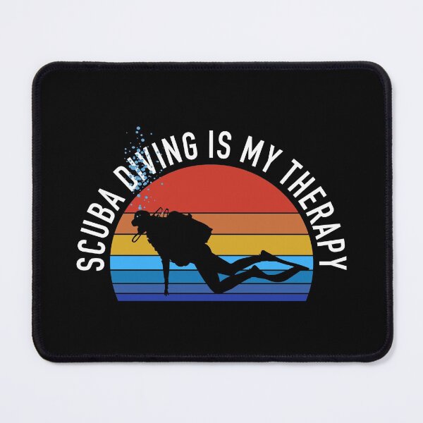 Item preview, Scuba Diving Is My Therapy designed and sold by kudostees.