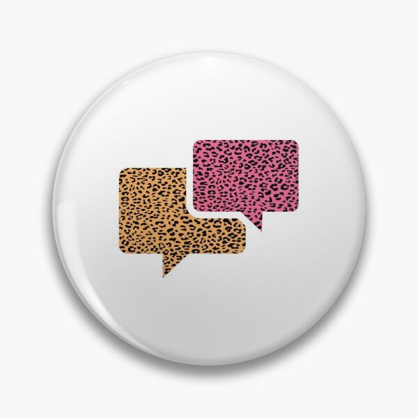 Item preview, Haute Leopard Cute Leopard Print Chat Icon designed and sold by HauteLeopard.