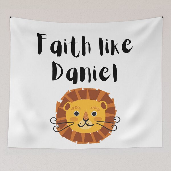 Aperçu de l'œuvre La foi comme Daniel créée et vendue par jesustcompany.