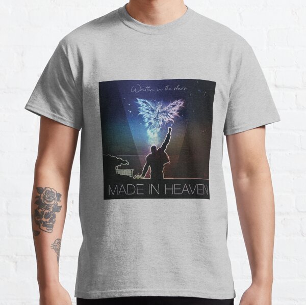 Made in Heaven album man enjoying the view Essential T-Shirt for Sale by  RuthPayneng