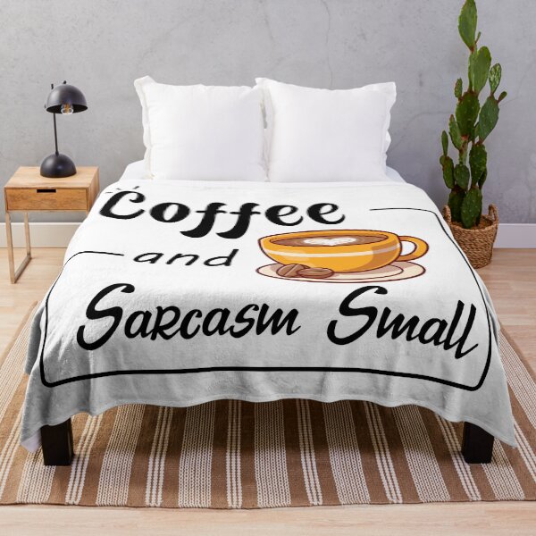Item preview, coffee and sarcasm small designed and sold by Shorim.