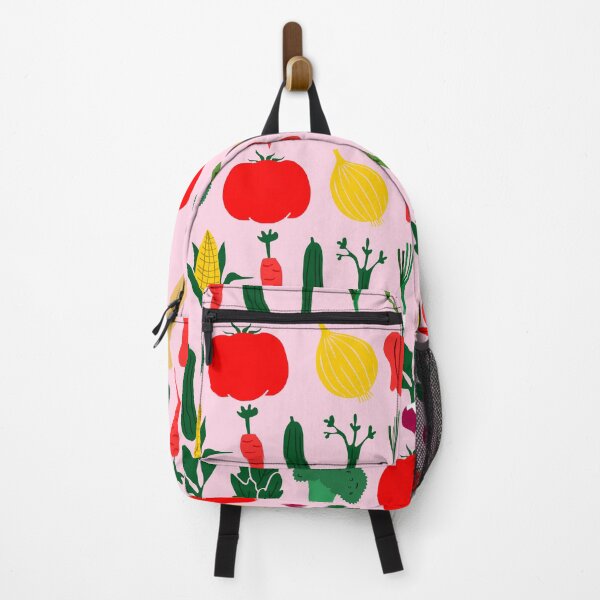 Item preview, Lindo patrón de verduras con brócoli, rábano, tomate y zanahorias designed and sold by kapotka.