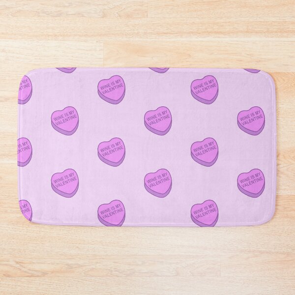 Item preview, Conversation Hearts - Wine is my Valentine - Sticker - Valentines Day designed and sold by Nossikko.