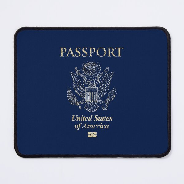 Item preview, United States of America Vintage Passport designed and sold by Lidra Zehcnas.