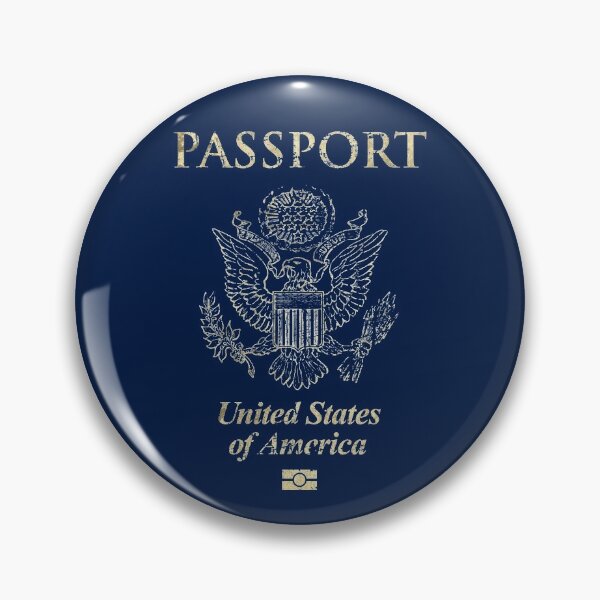 Passport Pin | Novelty Pins | Unique Pins | Fun Pins | Travel Pins |  Worldly Pins