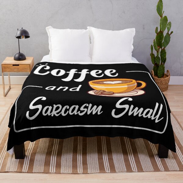 Item preview, coffee and sarcasm small designed and sold by Shorim.