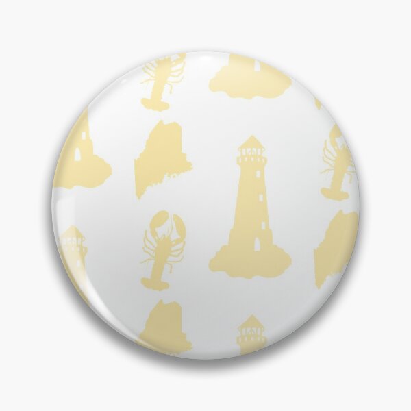 Item preview, Yellow State of Maine Sticker Pack  designed and sold by Dalaura.