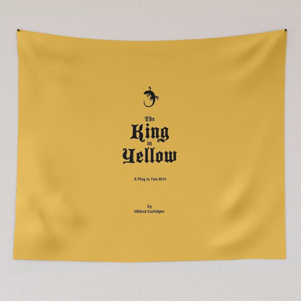 Item preview, The King in Yellow Text designed and sold by stevodee.