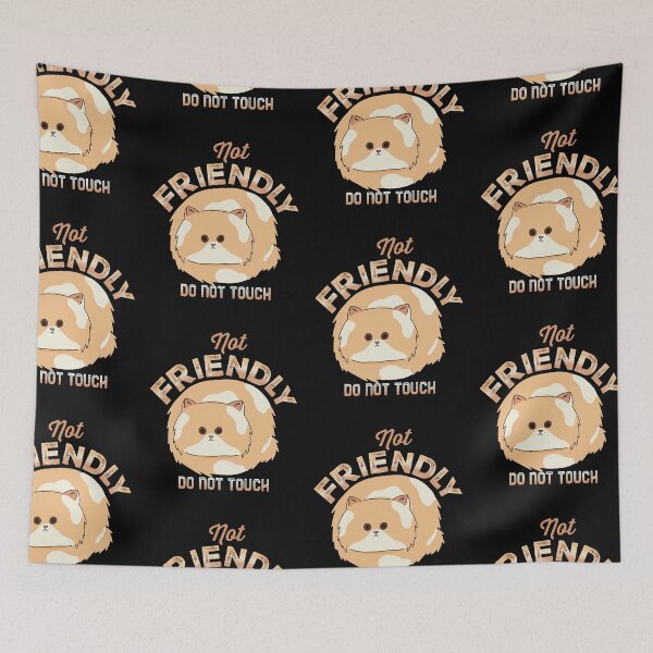 Item preview, Not Friendly Do Not Touch designed and sold by Life Is Beautiful.