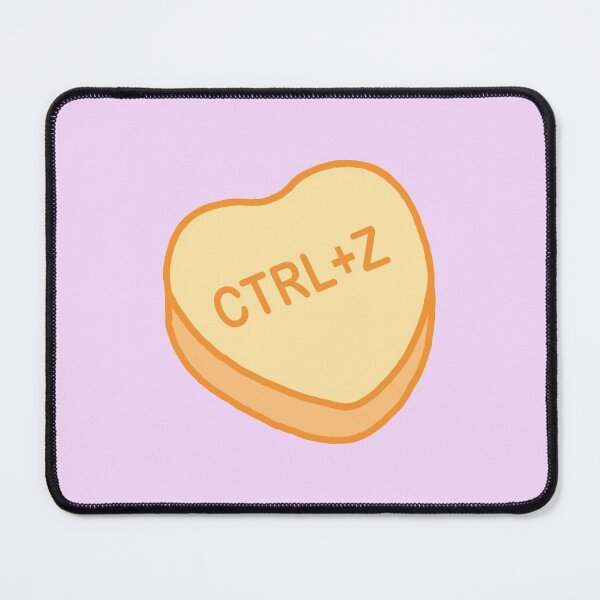 Item preview, Conversation Hearts - Ctrl+ Z - Sticker - Valentines Day designed and sold by Nossikko.