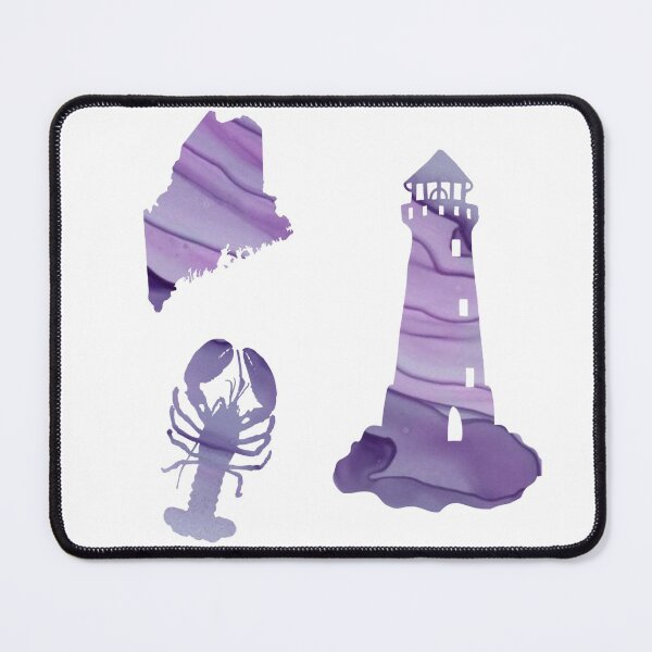 Item preview, Purple Marble State of Maine Sticker Pack designed and sold by Dalaura.