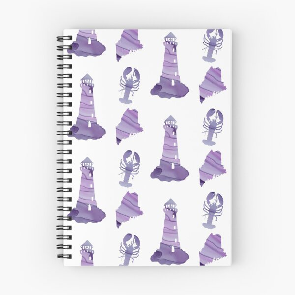 Item preview, Purple Marble State of Maine Sticker Pack  designed and sold by Dalaura.