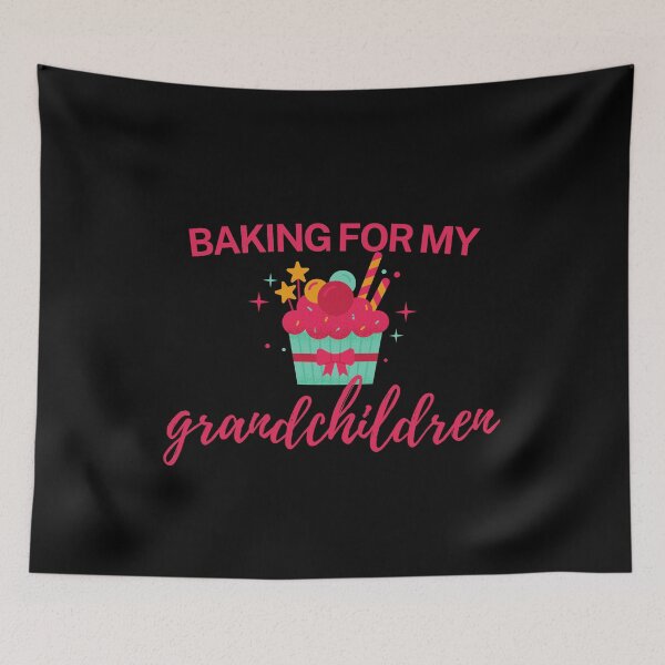 Item preview, Baking for my Grandchildren | Grandma T-Shirt designed and sold by Cardinal Designs.