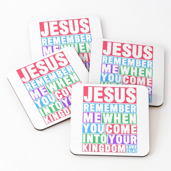Item preview, Luke 23:42 Jesus Remember designed and sold by plushism.