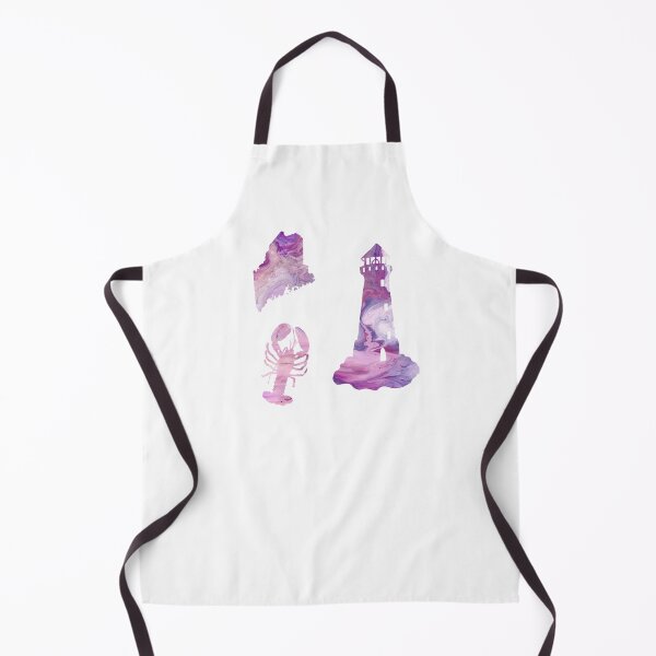 Item preview, Pink and Purple Marble State of Maine Sticker Pack designed and sold by Dalaura.