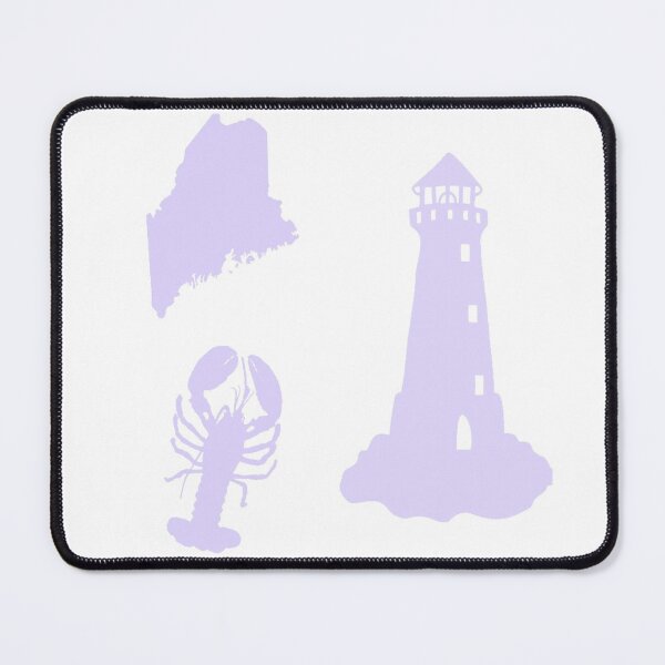 Item preview, Light Purple State of Maine Sticker Pack  designed and sold by Dalaura.